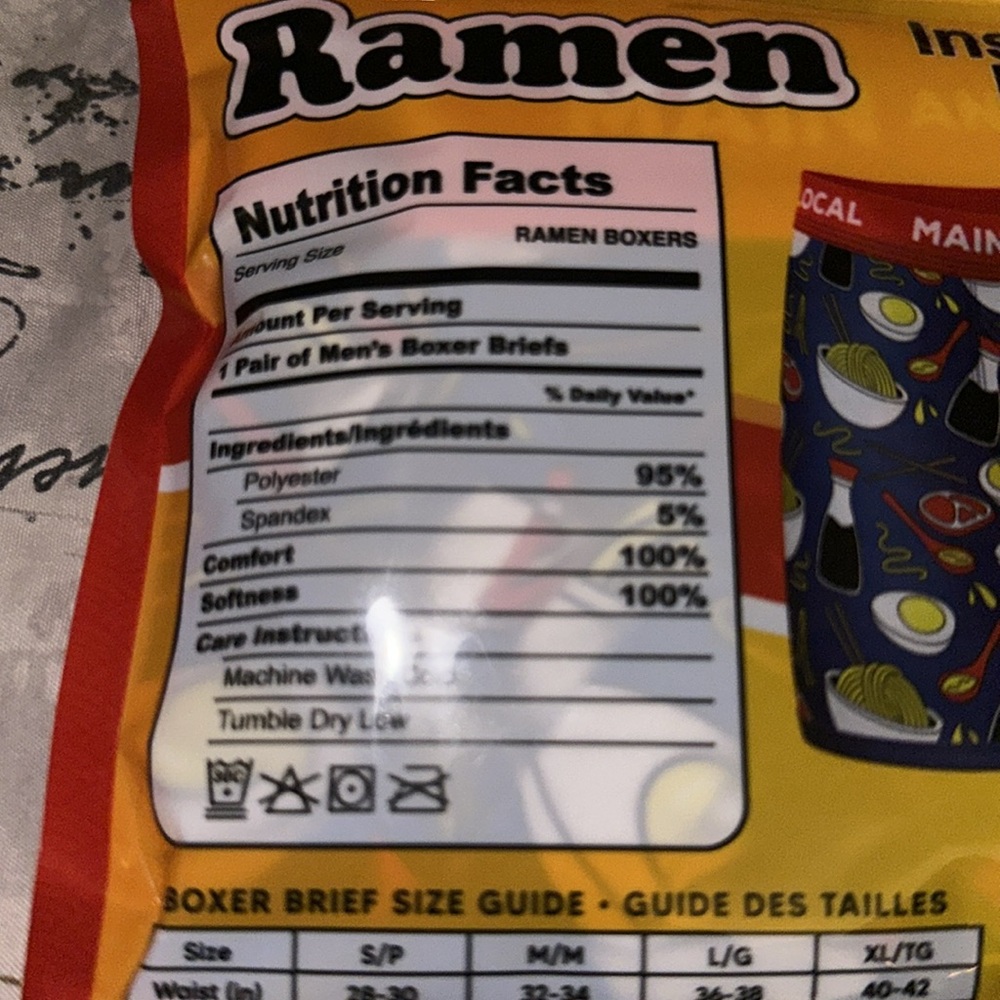 ππ§‘ Ramen Instant Boxers - Picture 5 of 6